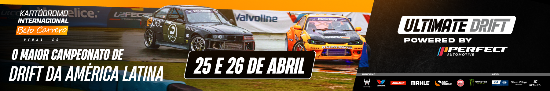  ULTIMATE DRIFT - BETO CARRERO  – 25 E  26 ABRIL