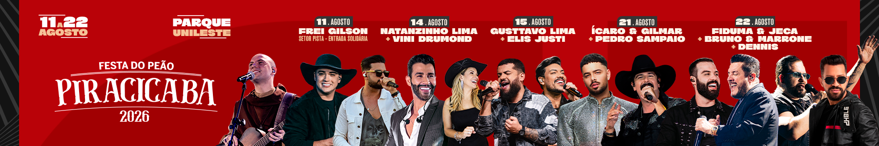  FESTA DO PEÃO PIRACICABA  2026