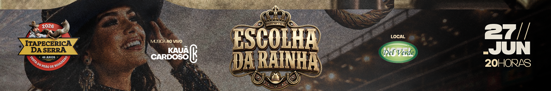  BAILE DA RAINHA DO RODEIO DE ITAPECERICA SERRA 2026