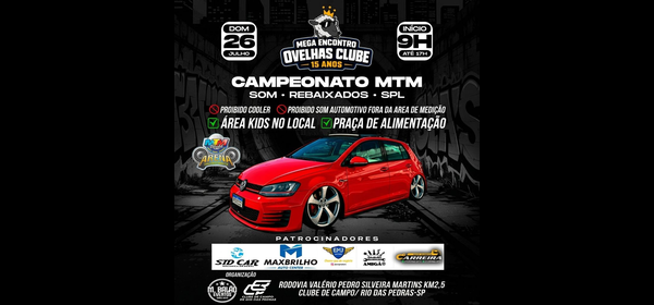  MEGA ENCONTRO OVELHAS CLUBE - 26.07