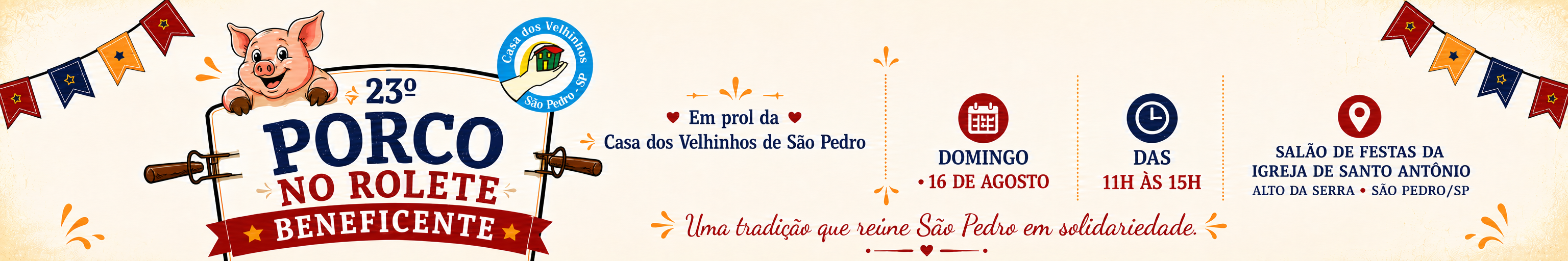  23ª PORCO NO ROLETE - 16/08 - 11H000