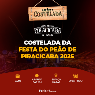 COSTELADA RODEIO DE PIRACICABA - 03/08
