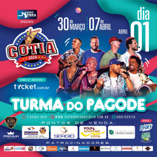 Rodeio de Cotia - MC GP + Turma do Pagode + Pixote