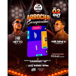 ARROCHA CARAPICUIBA - 02.OUT - 21H