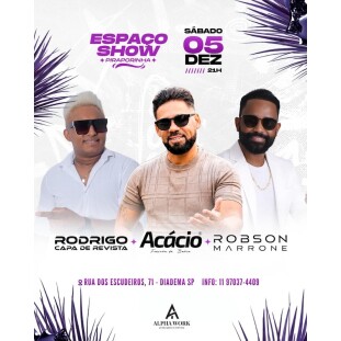 AC&Aacute;CIO + RODRIGO — CAPA DE REVISTA  - 05.12