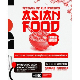 FESTIVAL DE RUA ASI&Aacute;TICO - 12 E 13 DE SETEMBRO - ENTRADA GRATUITA