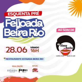 ESQUENTA PRÉ FEIJOADA BEIRA RIO 28/06