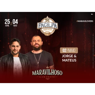 Jorge e Mateus - Camarote Maravilhoso 2025
